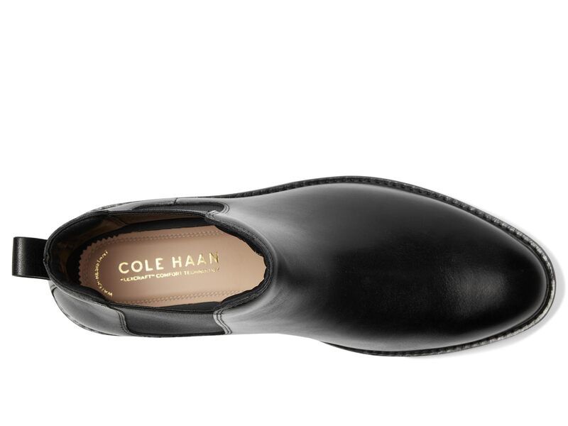 コールハーン メンズ シューズ ブーツ・レインブーツ チェルシーブーツ チェルシー Cole Haan Judson Grand Chelsea Boots Black Waterproo ブラック