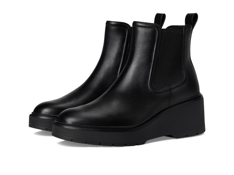コールハーン レディース シューズ ブーツ・レインブーツ Cole Haan Zerogrand Cityquest Waterproof Wedge Boots BlackBlack Wat ブラック