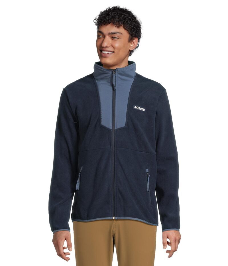 コロンビア メンズ アウター コート フリース Columbia Sequoia Grove Full Zip Fleece Collegiate Navy ネイビー