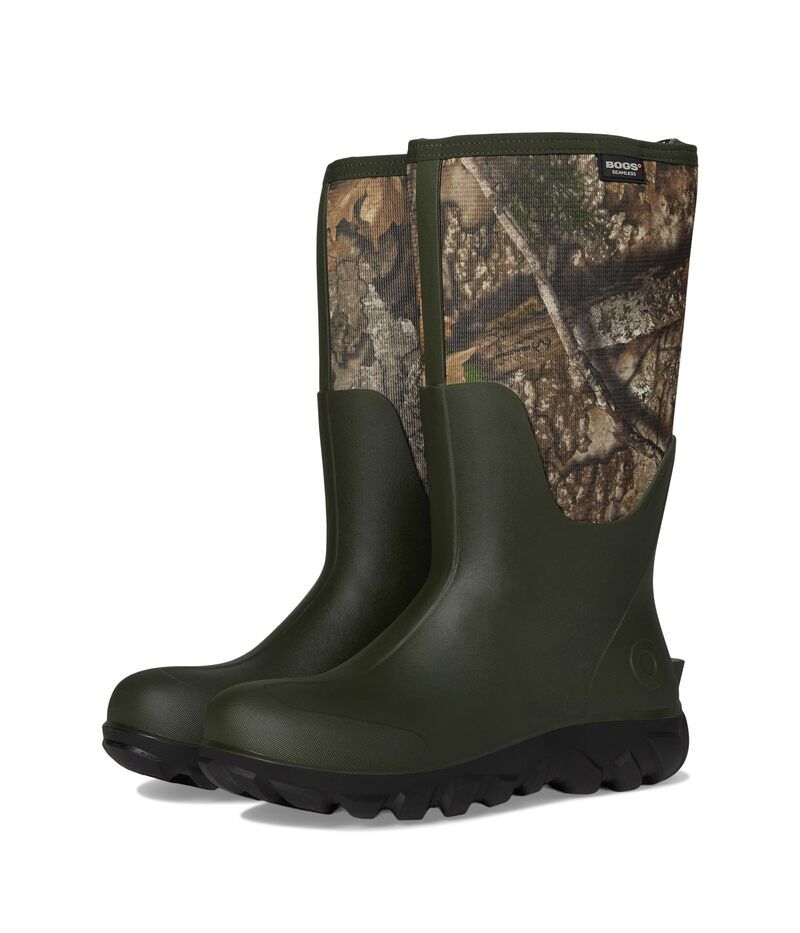 ボグス メンズ シューズ ブーツ・レインブーツ Bogs Classic Seamless Realtree Apx Realtree