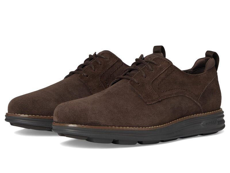 ロックポート メンズ シューズ スニーカー Rockport Canton Dark Brown Sued ブラウン