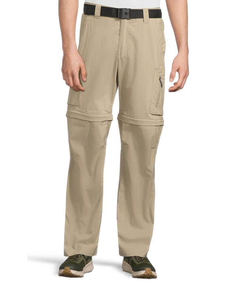 コロンビア メンズ ボトムス カジュアルパンツ Columbia Silveridge Utility Convertible Pants Tusk シルバー