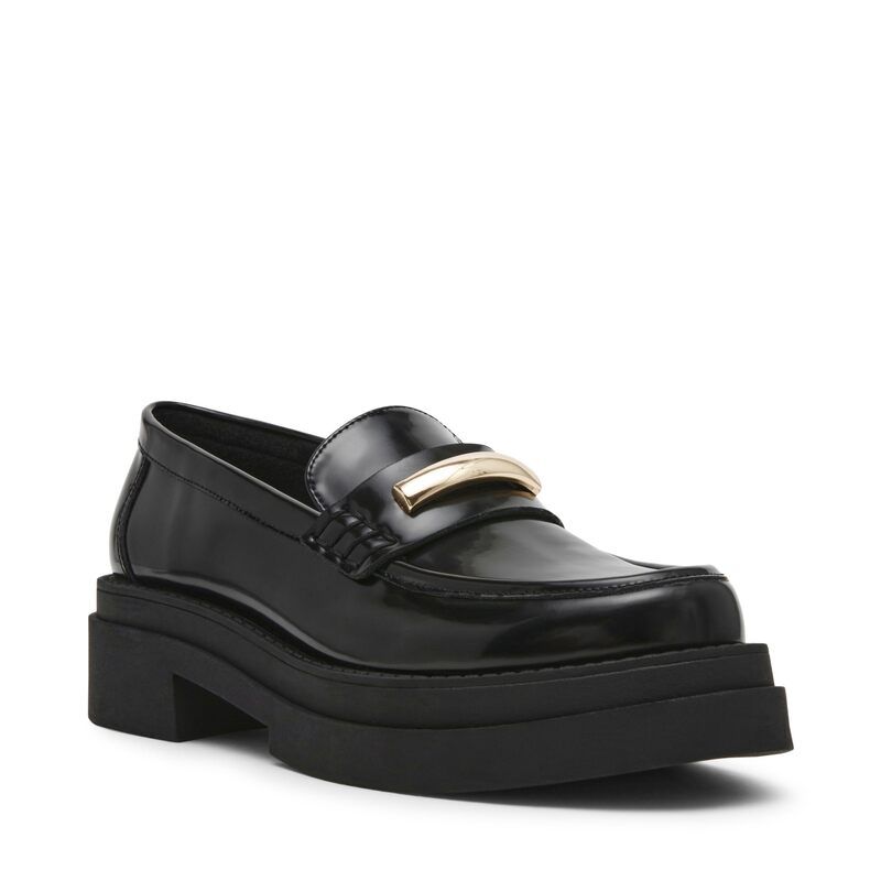 スティーブ マデン レディース シューズ スリッポン・ローファー Steve Madden Rodrigo Black Box ブラック