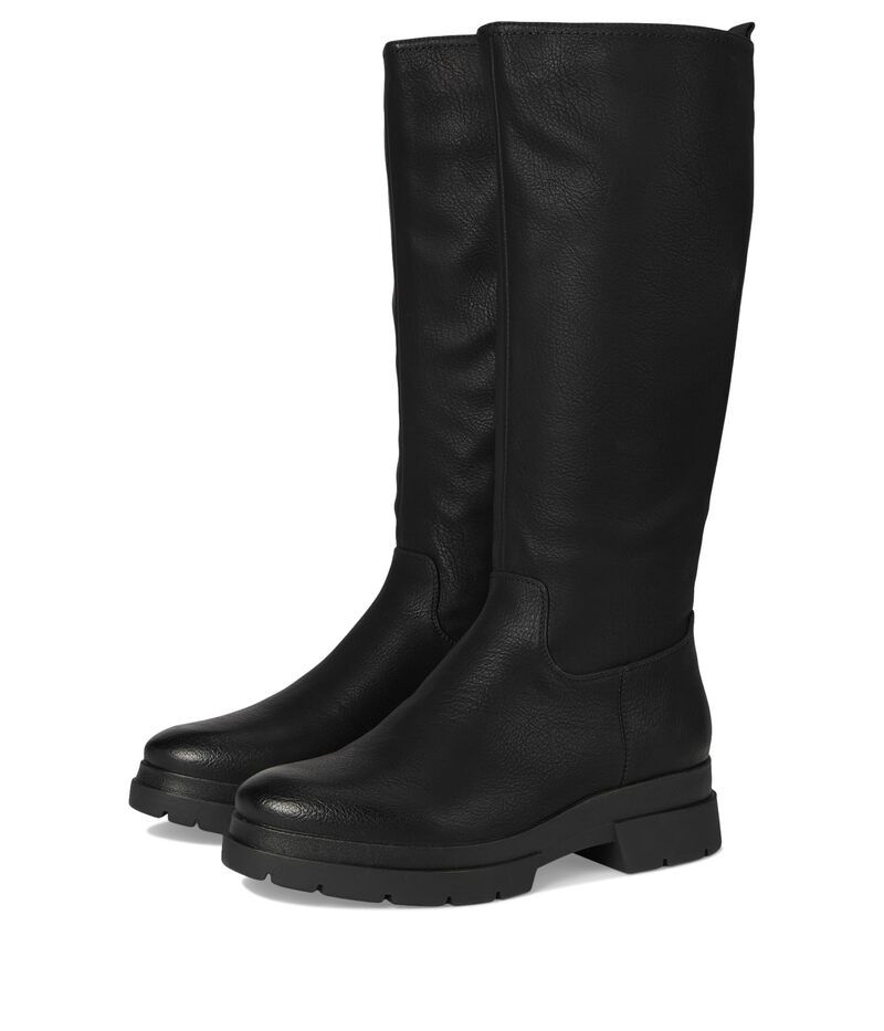 ナチュライザー レディース シューズ ブーツ・レインブーツ SOUL Naturalizer Orchid High Shaft Boots Black Smooth Sy ブラック