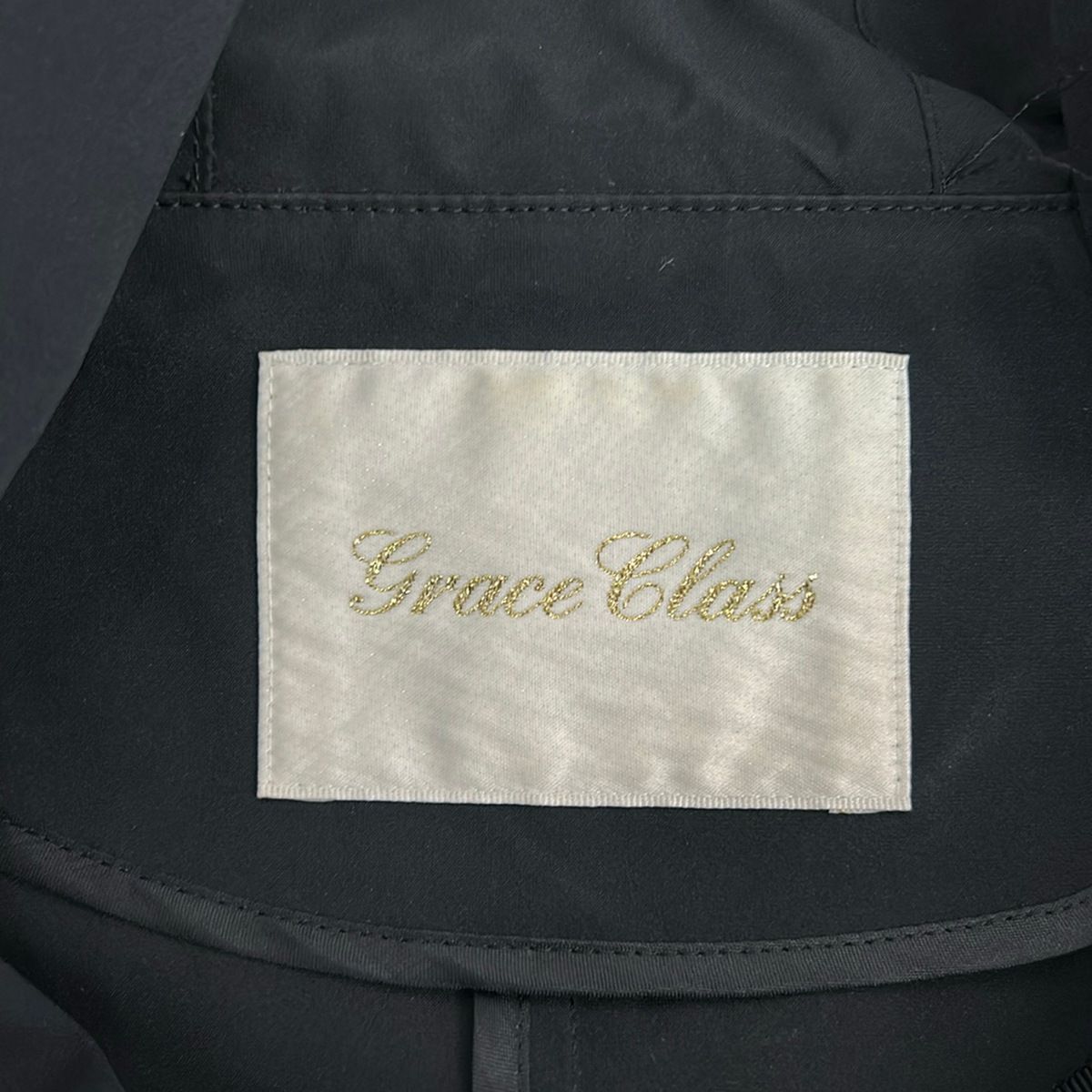 Grace Class(グレースクラス) コート サイズ36 S レディース - 黒 七分