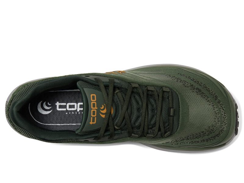 トポアスレチック メンズ シューズ スニーカー Topo Athletic Pursuit 2 GreenOrange オレンジ