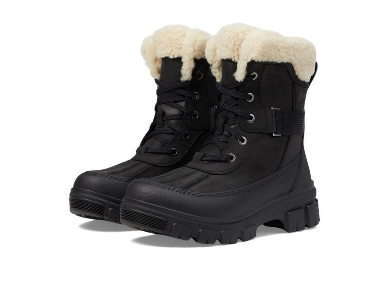ソレル レディース シューズ ブーツ・レインブーツ SOREL Tivoli V Parc Waterproof BlackSea Salt ブラック