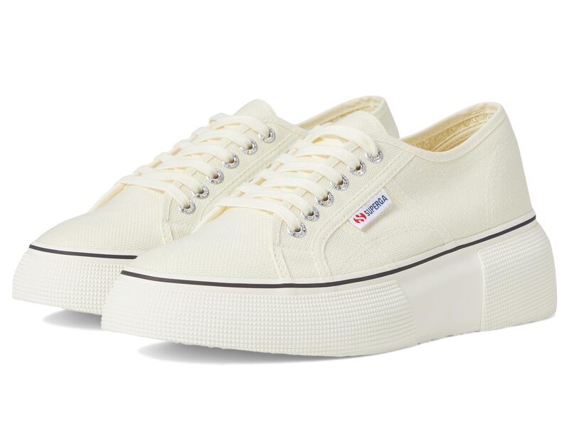 スペルガ レディース シューズ スニーカー Superga 2287 Bubble Line Beige NaturalF ベージュ