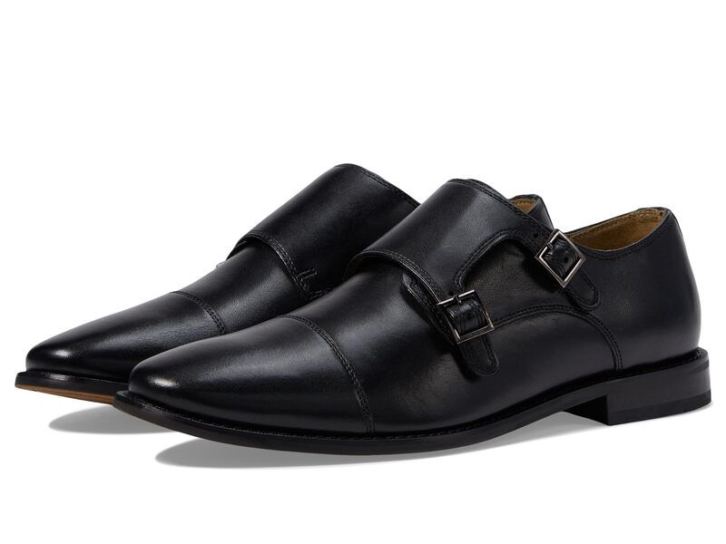 フローシャイム メンズ シューズ オックスフォード モンクストラップ モンク Florsheimontinaro Double Monk Strap Black Smooth ブラック