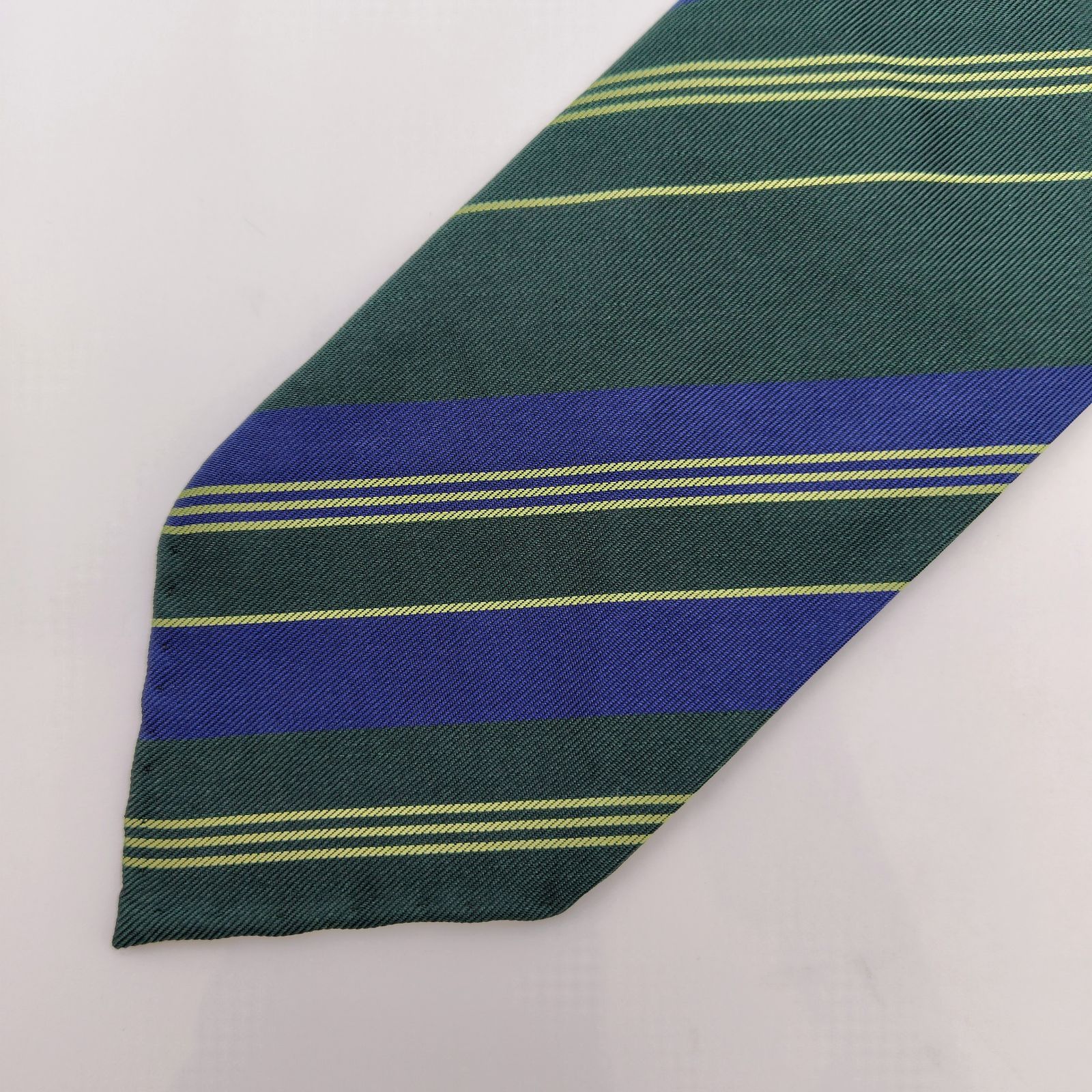 新品未使用】TIE YOUR TIE ネクタイ イタリア製 シルク100 グリーン
