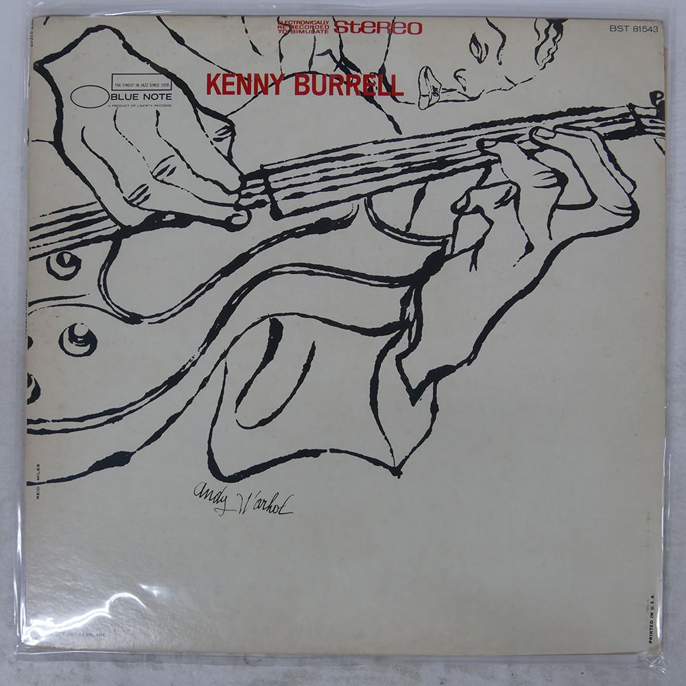 US盤 KENNY BURRELL/SAME/BLUE NOTE BST81543 LP