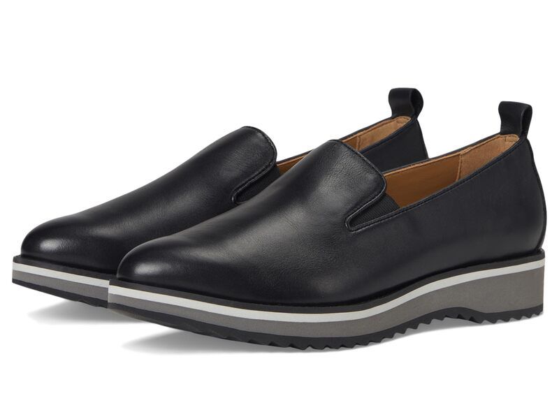 ジョンストンアンドマーフィー レディース シューズ スリッポン・ローファー Johnston Murphy Ulyssa SlipOn Black ブラック
