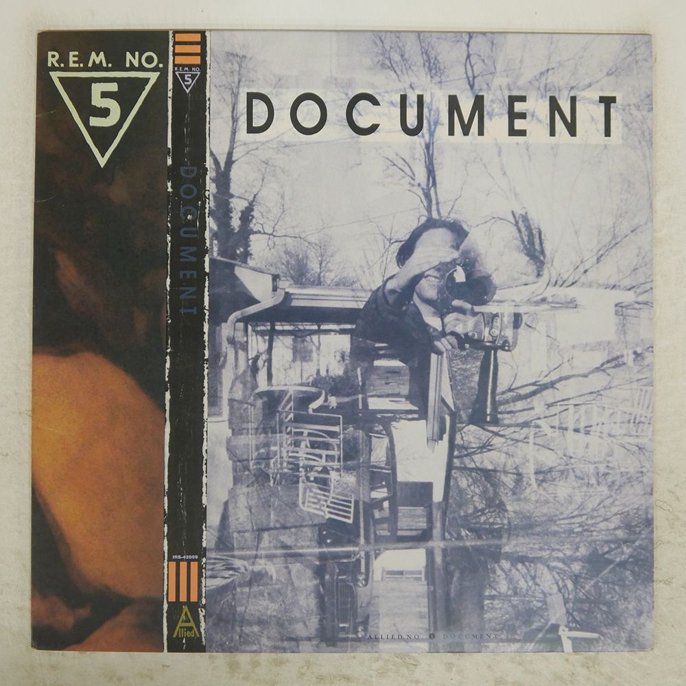カナダ盤 R.E.M./DOCUMENT/I.R.S. IRS42059 LP