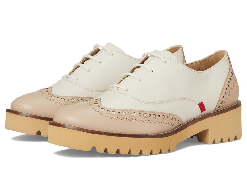 マークジョセフニューヨーク レディース シューズ オックスフォード Marc Joseph New York Jennifer LN Blush Cream Nap クリーム