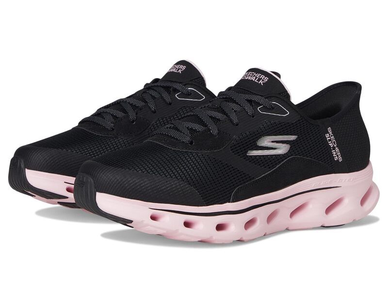 スケッチャーズ レディース シューズ スニーカー SKECHERS Performance Go Walk Glide Step 20 Belahands Free SlipIns BlackPink ブラック