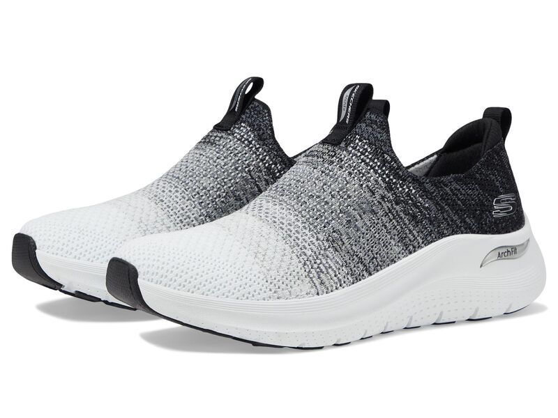 スケッチャーズ レディース シューズ スニーカー SKECHERS Arch Fit 20 WhiteBlack ホワイト
