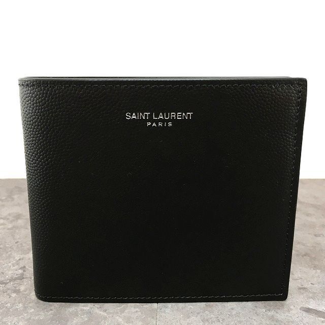 276 送料込み！ 未使用品 Saint Laurent 二つ折り札入れ 396307 