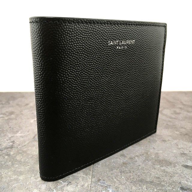 276 送料込み！ 未使用品 Saint Laurent 二つ折り札入れ 396307 