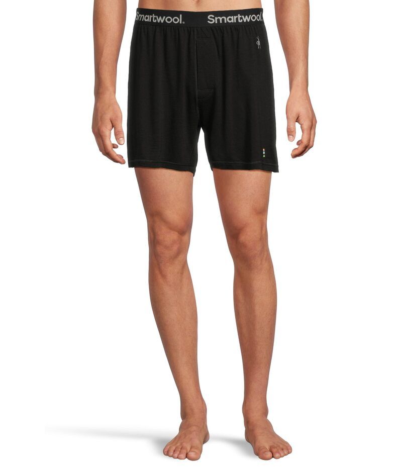 スマートウール メンズ アンダーウェア ボクサーパンツ Smartwool Merino Boxer Black ブラック
