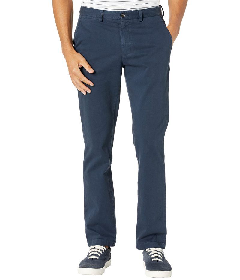 ジョンストンアンドマーフィー メンズ ボトムス カジュアルパンツ Johnston Murphy Washed Chinos Navy ネイビー