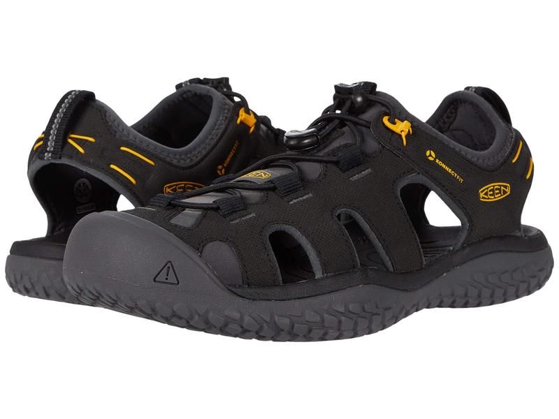 キーン メンズ シューズ サンダル KEEN Solr Sandal BlackGold ブラック