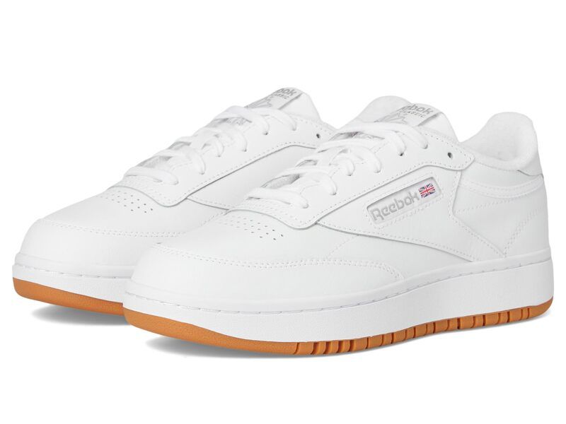 リーボック レディース シューズ スニーカー Reebok Lifestyle Club C Double WhiteGum ホワイト