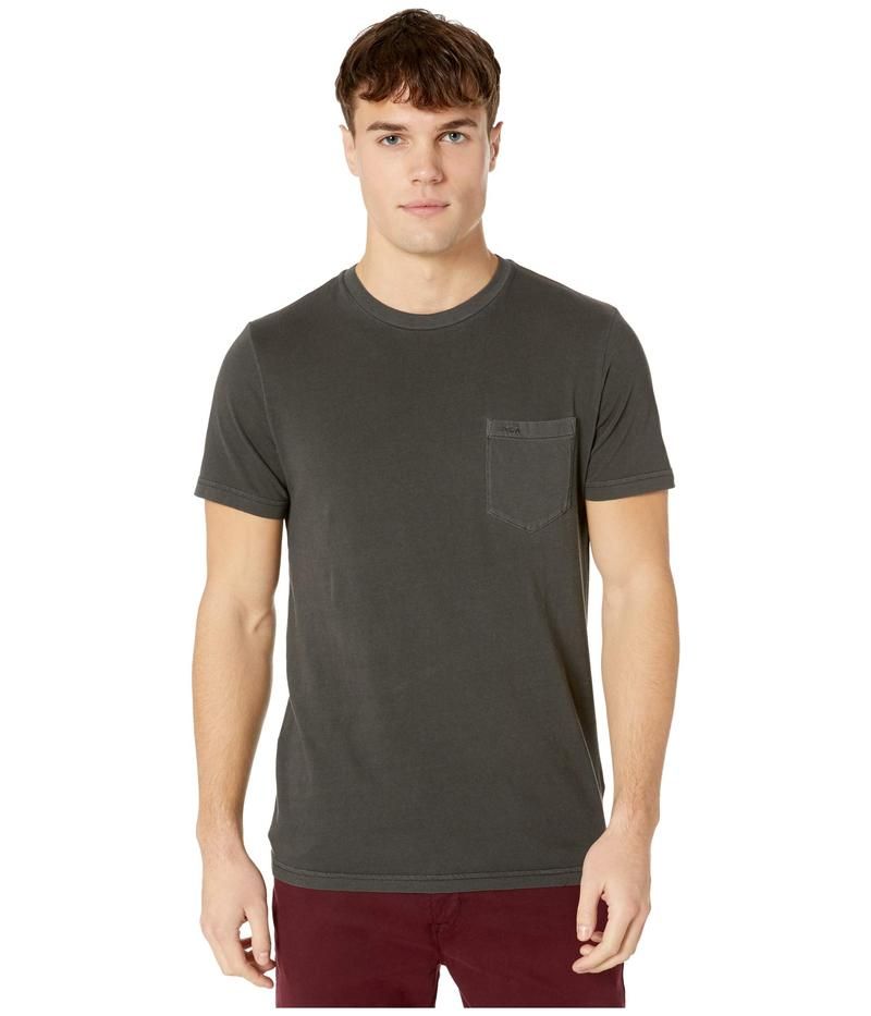 ルーカ メンズ トップス シャツ Tシャツ RVCA PTC Pigment Short Sleeve Tee Pirate Black 1 ブラック