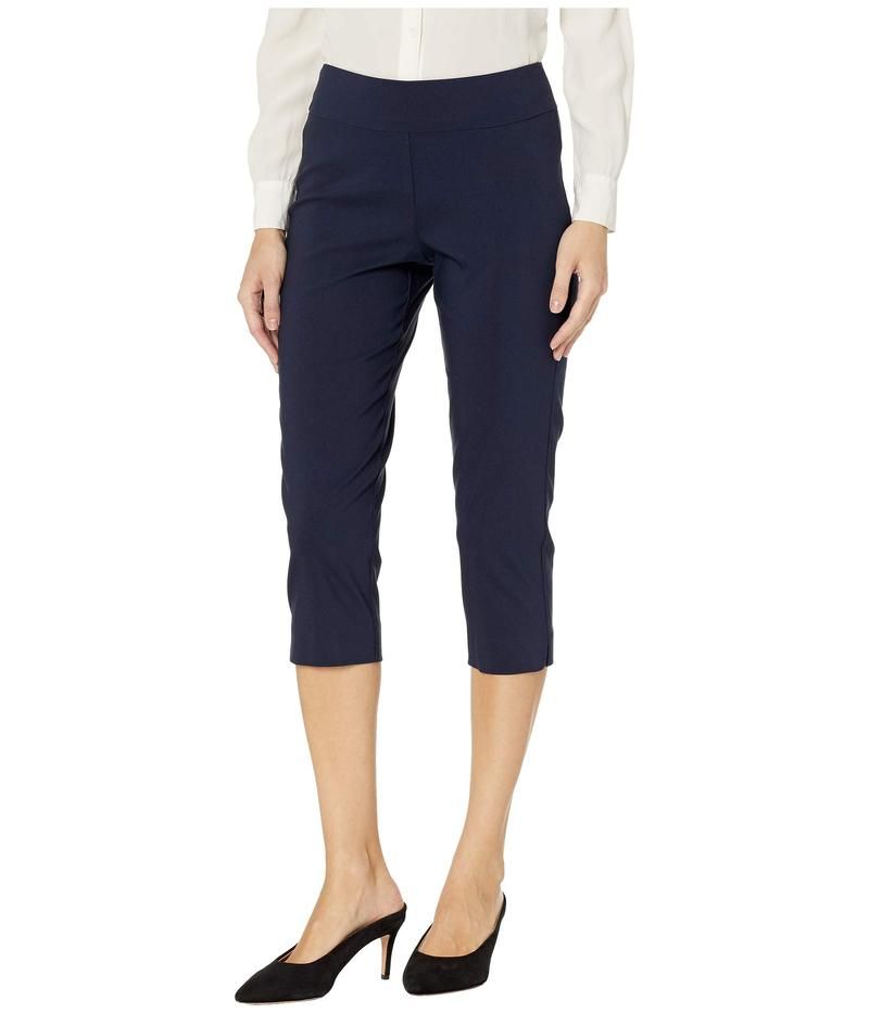 クレイジーラリー レディース ボトムス カジュアルパンツ キャップ Krazy Larry PullOn Capri Pants Navy ネイビー