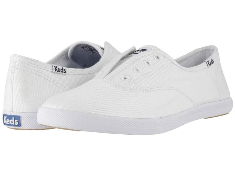 ケッズ レディース シューズ スニーカー Keds Chillax White Canvas ホワイト