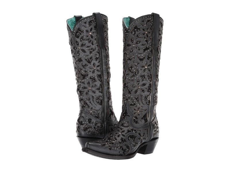 コーラルブーツ レディース シューズ ブーツ・レインブーツ Corral Boots A3589 Black ブラック