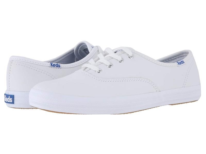 ケッズ レディース シューズ スニーカー レザー Keds ChampionLeather CVO White Leather ホワイト