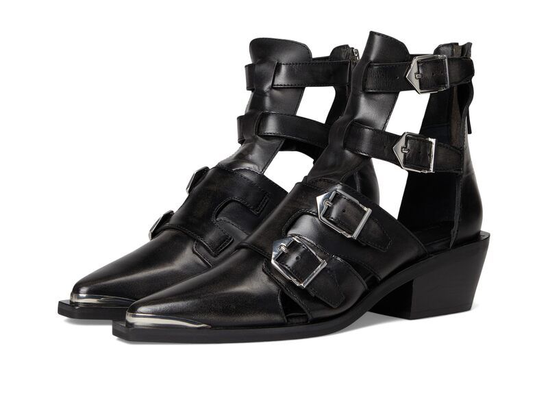 フリーピープル レディース シューズ ブーツ・レインブーツ Free People Helen Hybrid Boots Black Leather ブラック