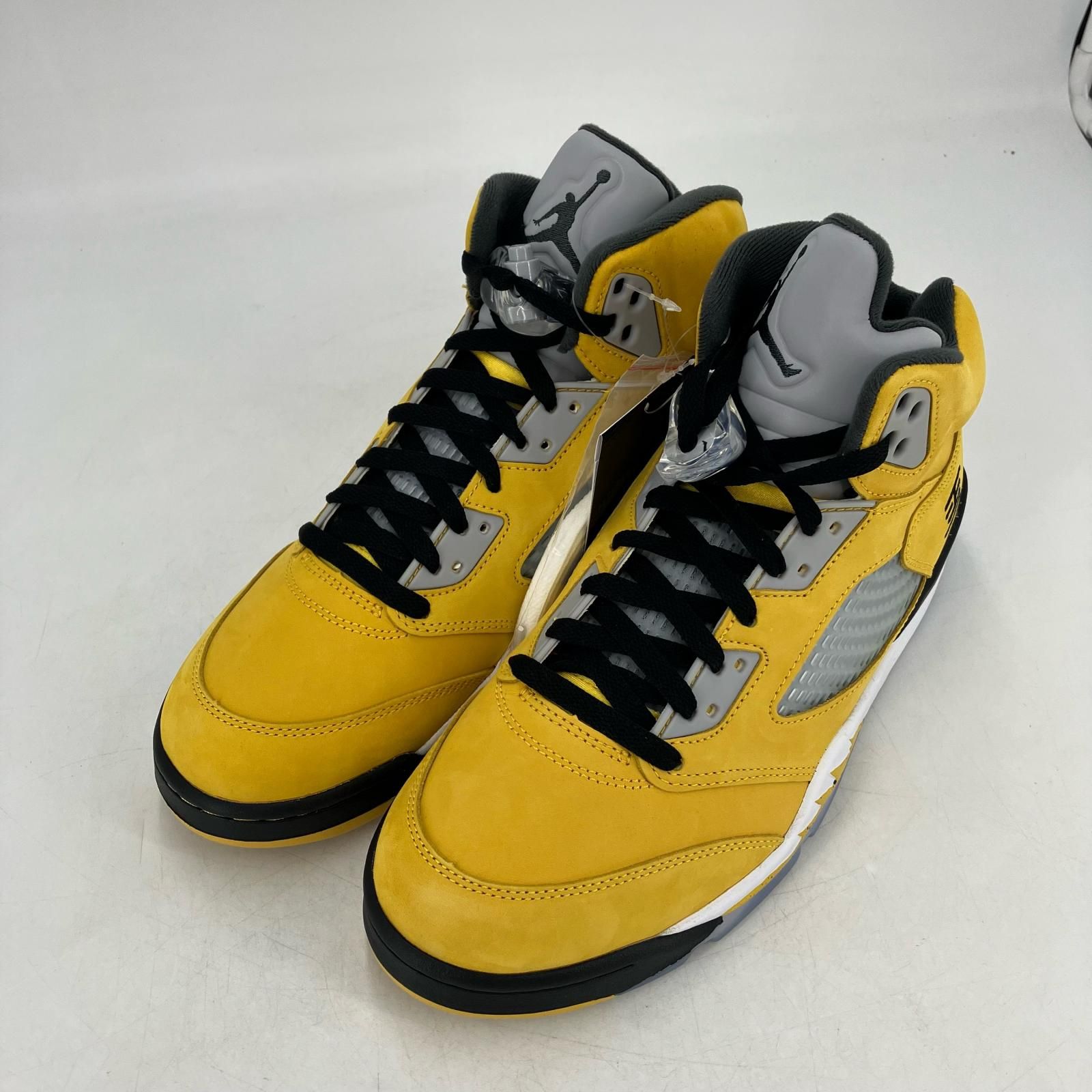 【イオン広店】 中古 NIKE AIR JORDAN | ナイキ　エアー　ジョーダン スニーカー Air Jordan 5 Retro IO3372-700 イエロー 28cm 【126】