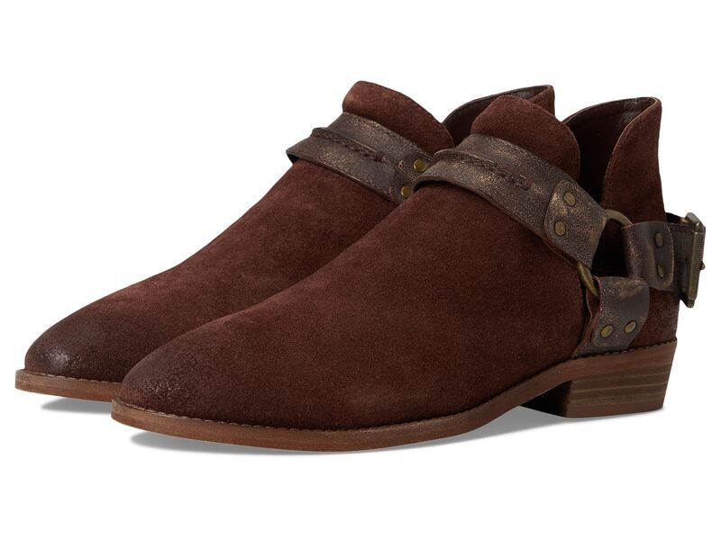 フリーピープル レディース シューズ ブーツ・レインブーツ Free People Belle Harness Boots Port Royale Suede