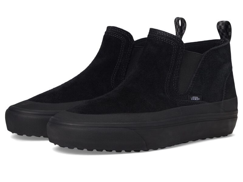 バンズ メンズ シューズ スニーカー Vans Mte MidSlip Insulated Black ブラック