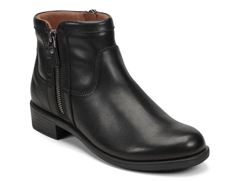 コブ ヒル レディース シューズ ブーツ・レインブーツ Cobb Hill Novela Bootie Black Leather ブラック