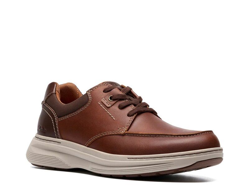 クラークス メンズ シューズ スニーカー Clarks Craftwell Moc Sneaker Dark Tan Leather タン 18,576円