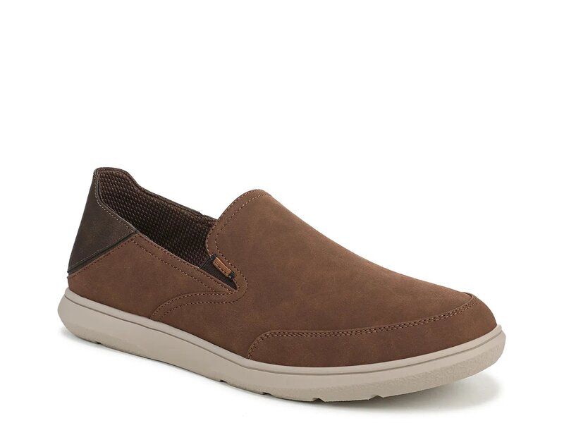 ドクター・ショール メンズ シューズ スニーカー Dr Scholls Easy Going SlipOn Sneaker Dark Tan タン