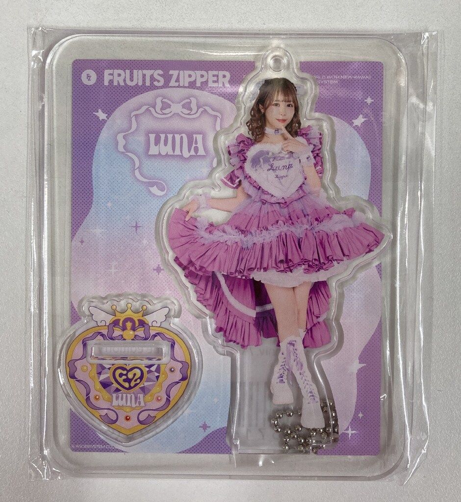 メロン リバイスアクスタ7枚セット FRUITS ZIPPER 3rd Anniv. SUPER IDOL costume edition 仲川瑠夏