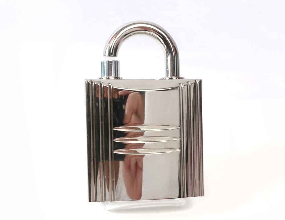エルメス ケリーカレーシュ ピュアパフューム 香水 ジュエルロック カデナケース シルバー シルバー HERMES /34748