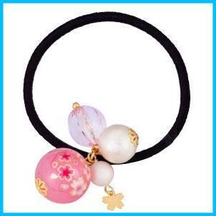 【特価商品】とんぼ玉 日本製 ガラス玉 和風 髪ゴム 髪飾り 髪留め ヘアゴム ヘアアクセサリー ヘアアレンジ ビーズ飾り 大人 のレン こども 女性 レディース 女の子