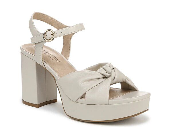 ライフストライド レディース シューズ サンダル プラットフォーム LifeStride August Platform Sandal Bone White ホワイト