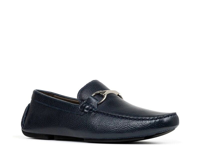 ドナルドプリネール メンズ シューズ スリッポン・ローファー Donald Pliner Vitali Loafer Navy Leather ネイビー
