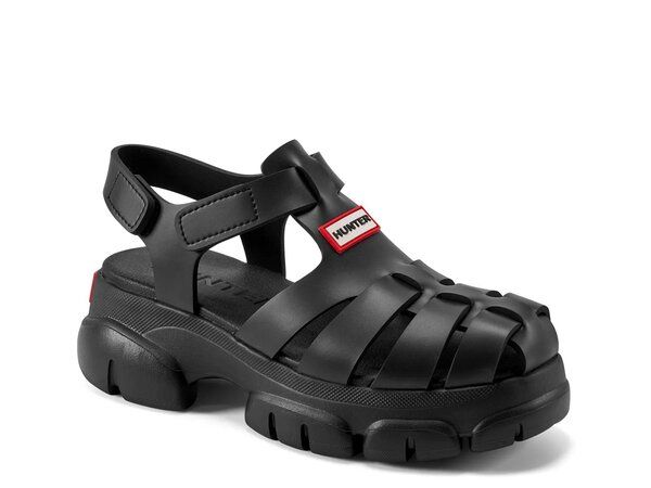 ハンター レディース シューズ サンダル HUNTER Belah Sandal Womens Black ブラック
