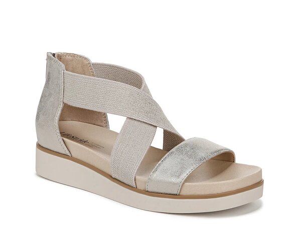 ライフストライド レディース シューズ サンダル LifeStride Giselle Sandal SilverGrey グレー