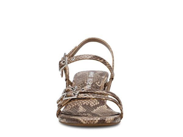 アンクライン レディース シューズ サンダル Anne Klein Mackenize Sandal Taupe Snake Print トープ