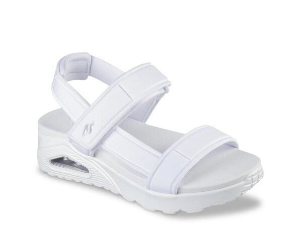 スケッチャーズ レディース シューズ サンダル Skechers Uno Summer Stand 2 Sandal White ホワイト
