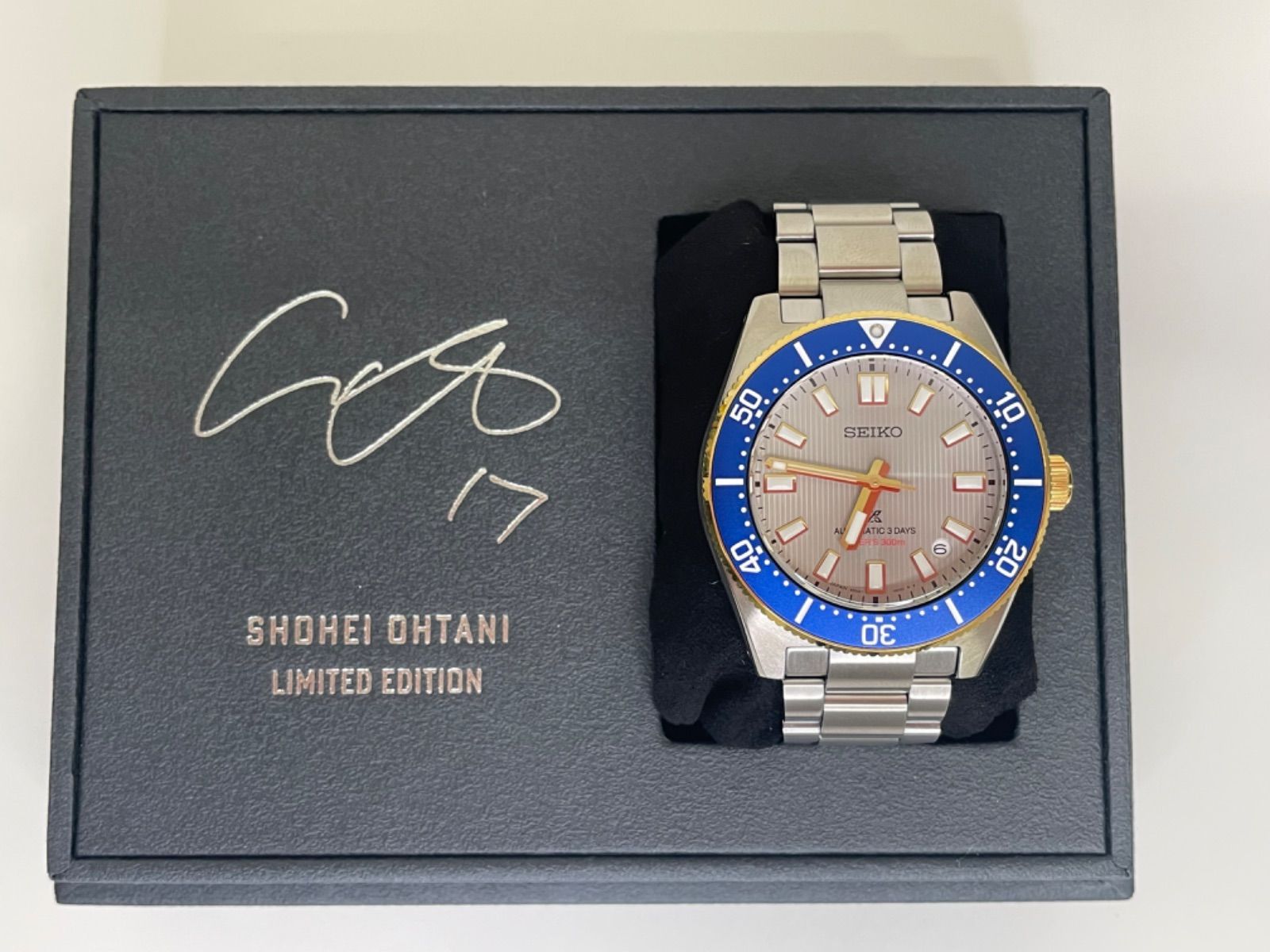 2026年 大谷翔平 1700本限定品 SEIKO 腕時計 SBDC222 M300 - メルカリ