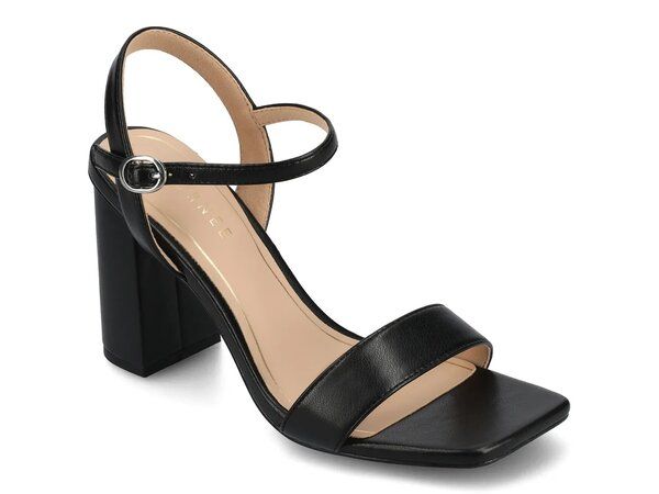 ジャーニー レディース シューズ サンダル Journee Tivona Sandal Black ブラック