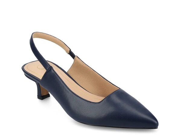 ジャーニー レディース シューズ パンプス Journee Paulina Pump Navy ネイビー